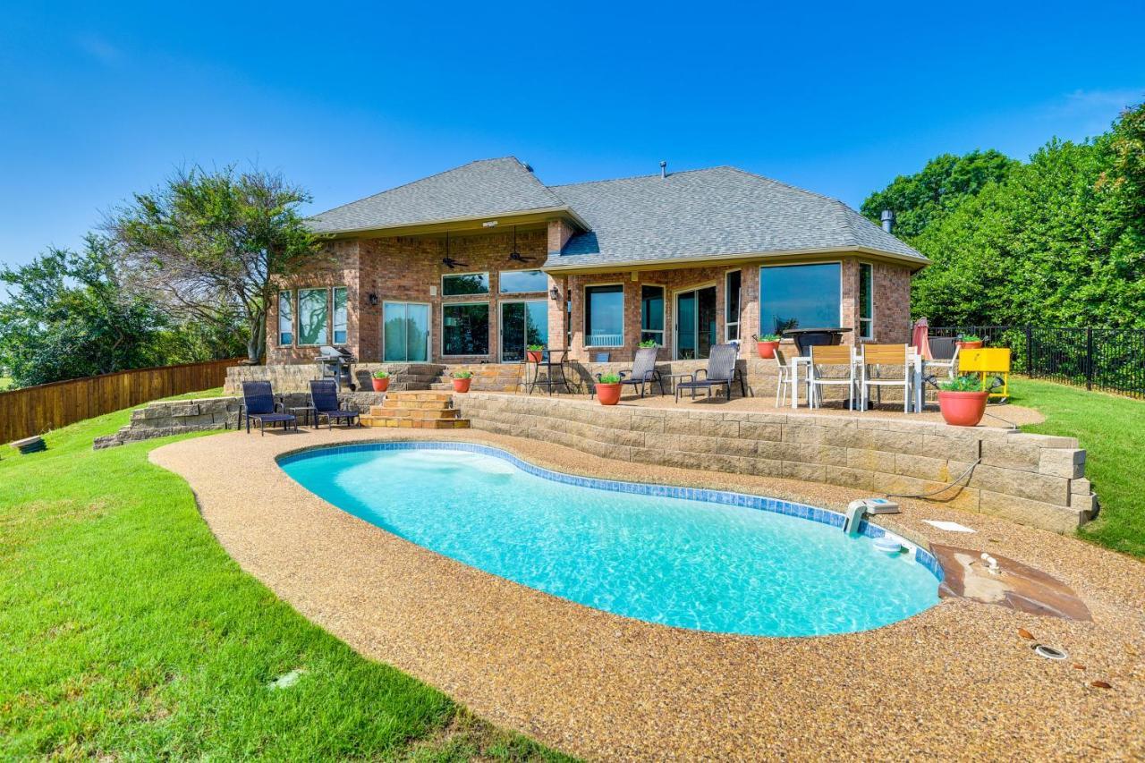 Lakefront Little Elm Home With Private Pool! Exterior photo